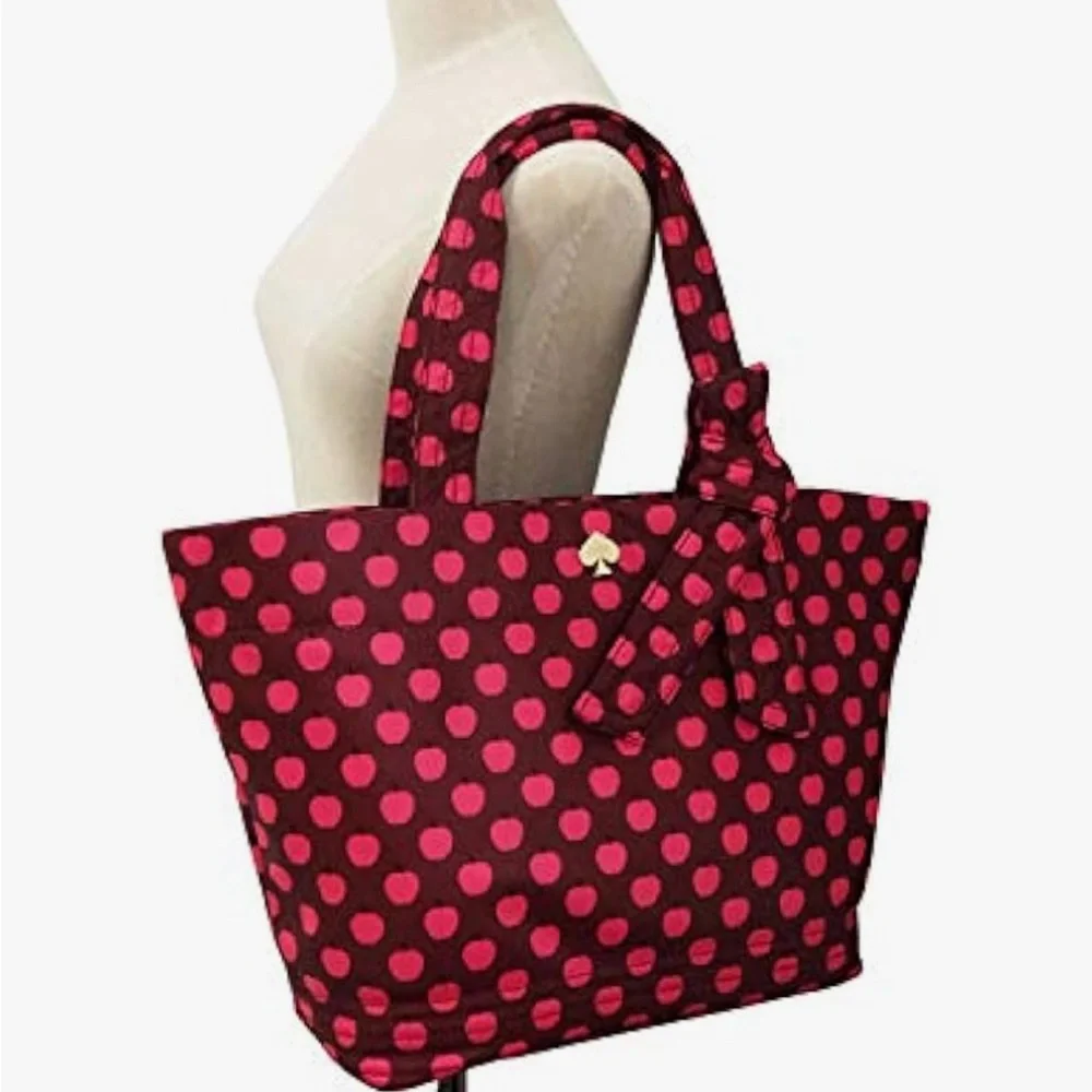 Kate Spade Red and Pink Tote